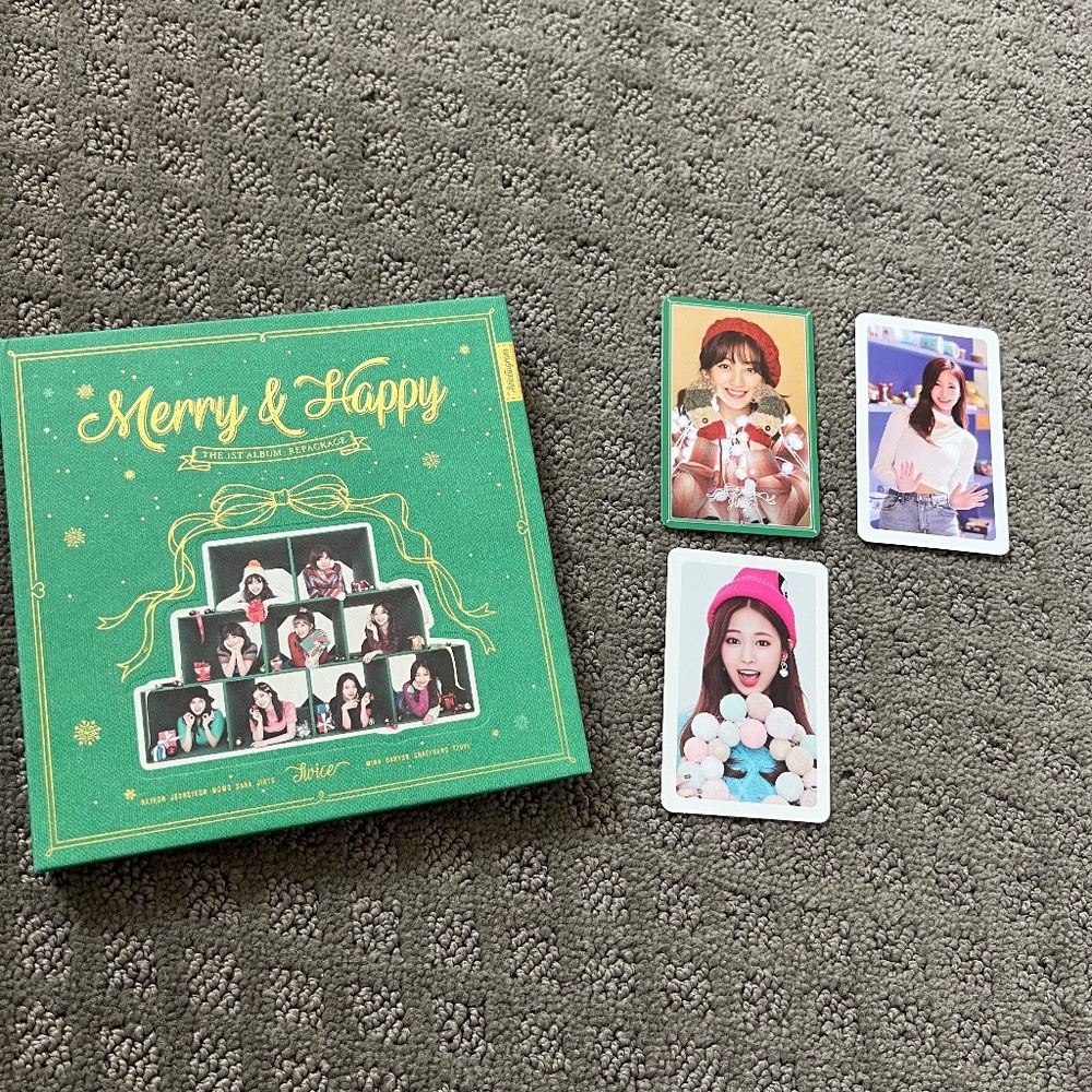 Twice Merry and Happy Album and Extras